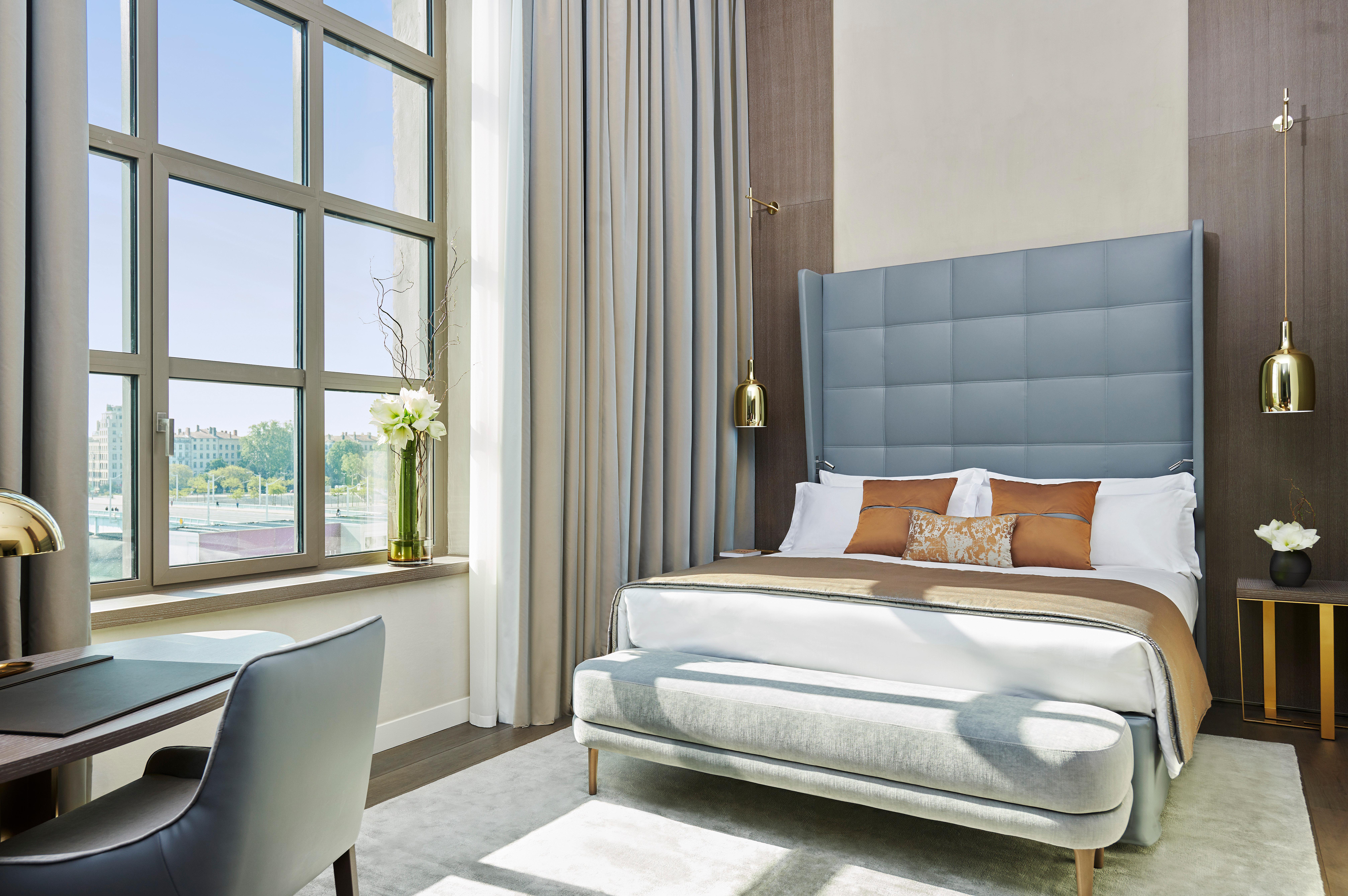 Intercontinental Lyon - Hotel Dieu By Ihg Extérieur photo A bedroom at the hotel